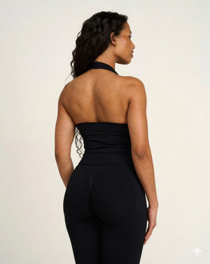 Elevate™ Top Halter Seamless Moldeador