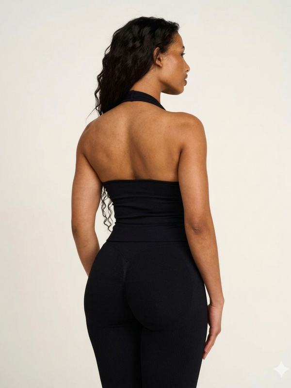 Elevate™ Top Halter Seamless Moldeador