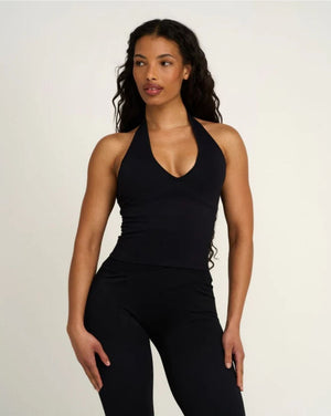 Elevate™ Top Halter Seamless Moldeador