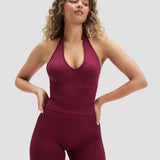 Elevate™ Top Halter Seamless Moldeador
