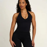 Elevate™ Top Halter Seamless Moldeador