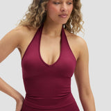 Elevate™ Top Halter Seamless Moldeador
