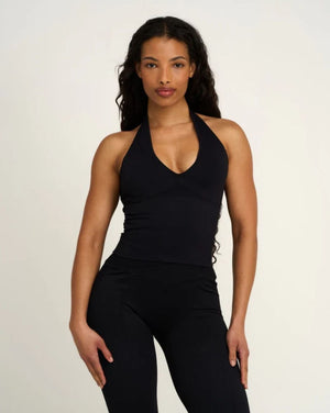 Elevate™ Top Halter Seamless Moldeador